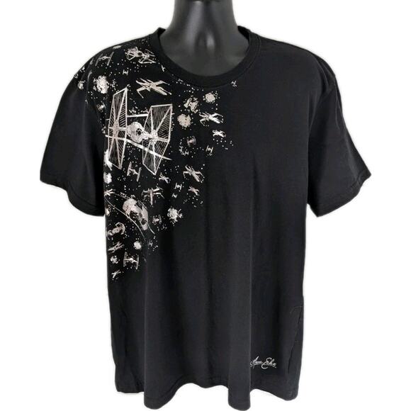 Marc Ecko Star Wars T-shirt Collaboration Men's XXL Tie Fighter - Picture 1 of 9